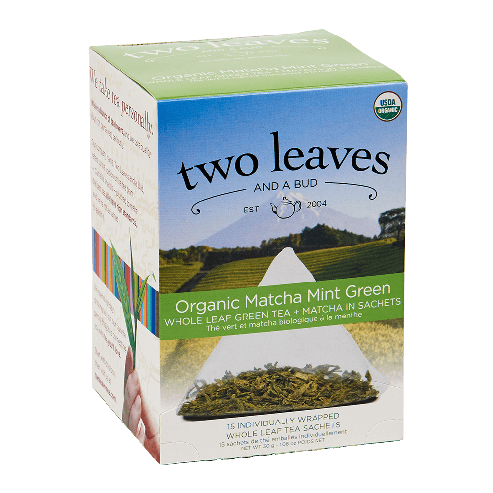 huilen Uitdrukkelijk sector Organic Matcha Mint Green Tea | Two Leaves and a Bud