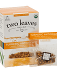 Organic Turmeric Antioxidant Retail Box and envelope