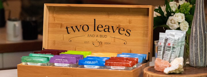 Two Leaves and a Bud Bamboo Tea Chest
