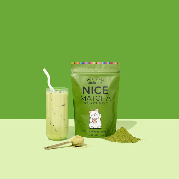 "Nice" Iced Matcha Latte