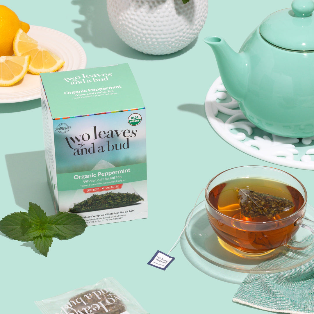 Organic Peppermint Tea: Grown in the USA