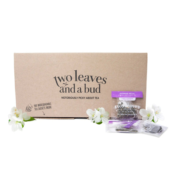 Jasmine Petal Green Tea Sachets | Two Leaves and a Bud