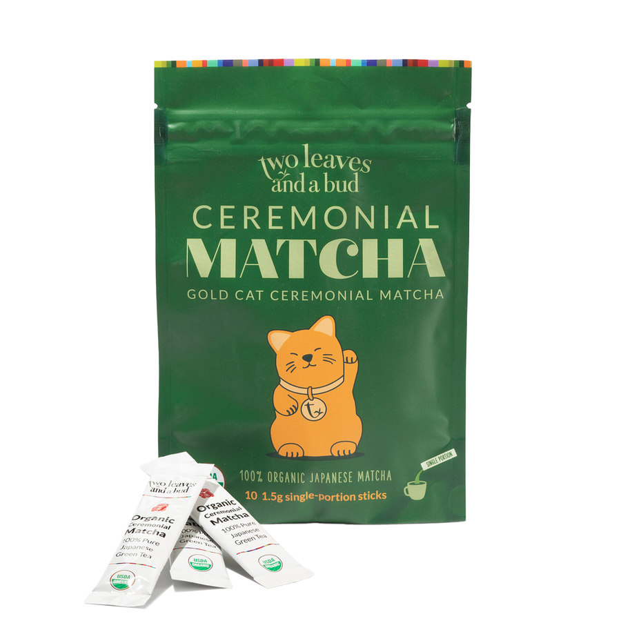 Ceremonial Matcha Tea Single-Serve Sticks