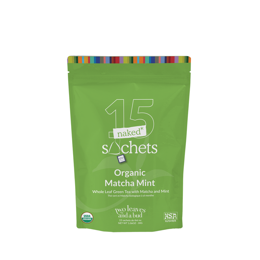 Organic Matcha Mint - 15 Naked Tea Sachets