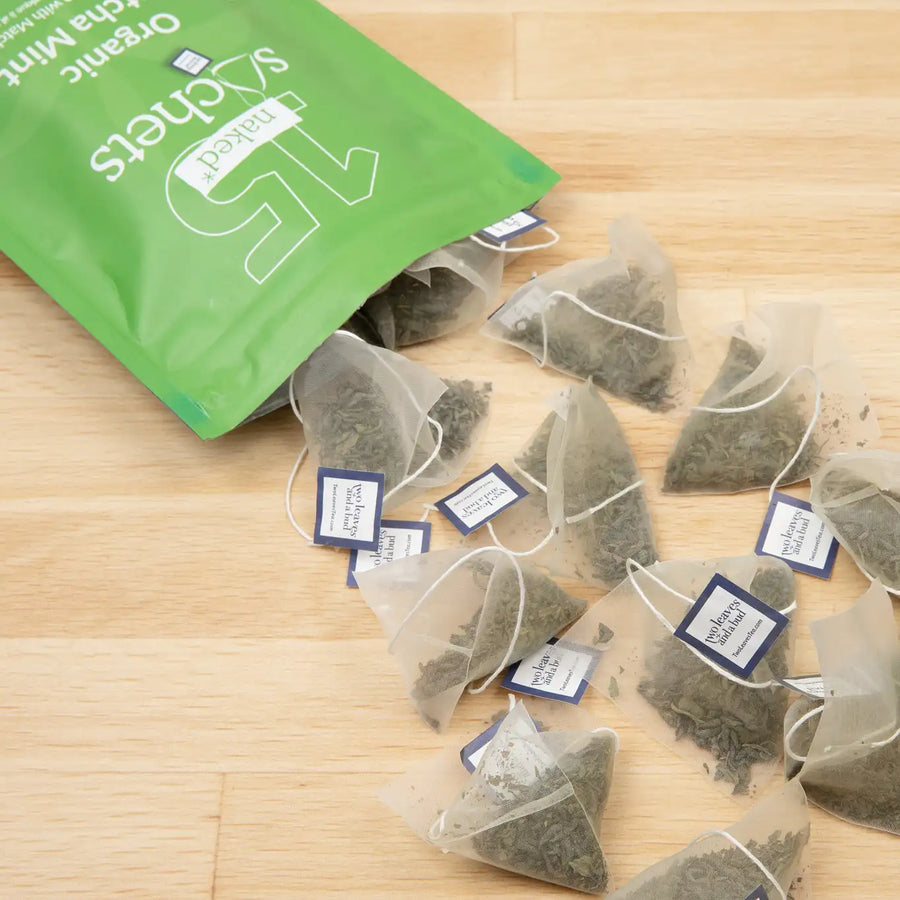 Organic Matcha Mint - 15 Naked Tea Sachets