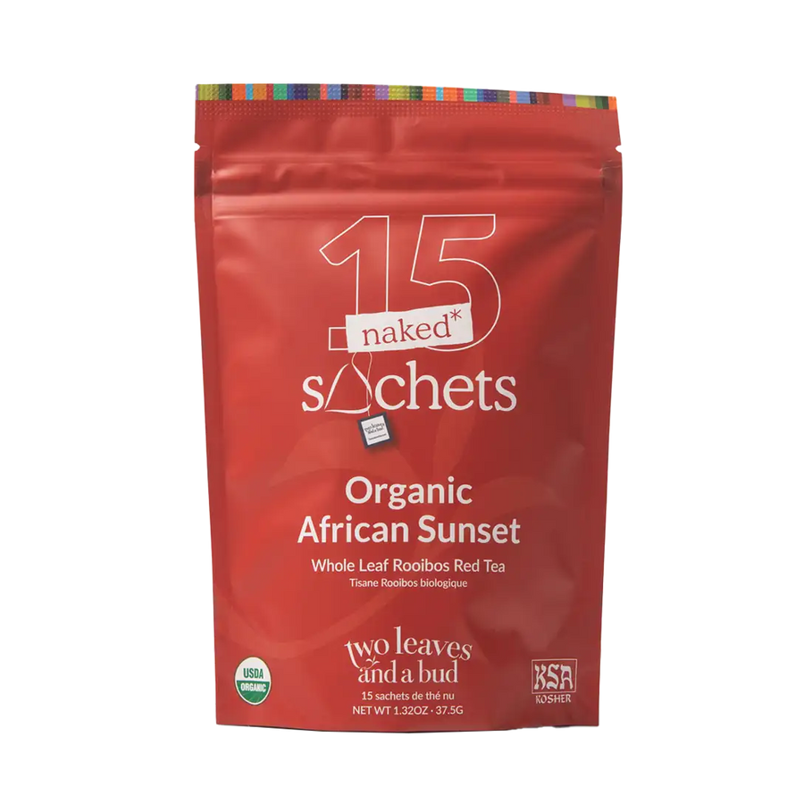 Organic African Sunset Tea - 15 Naked Tea Sachets