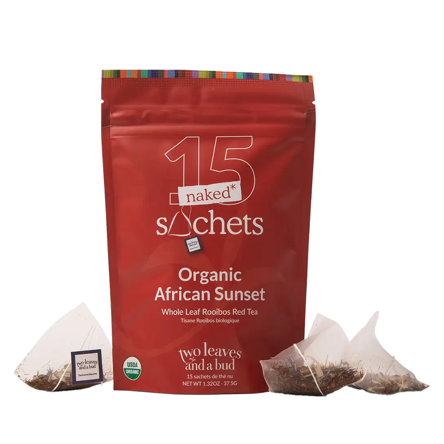 Organic African Sunset Tea - 15 Naked Tea Sachets