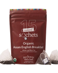 Organic Assam English Breakfast - 15 Naked Tea Sachets