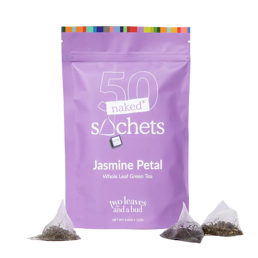Organic Jasmine Petal - 50 Naked Tea Sachets
