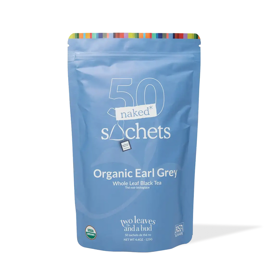 Organic Earl Grey - 50 Naked Tea Sachets