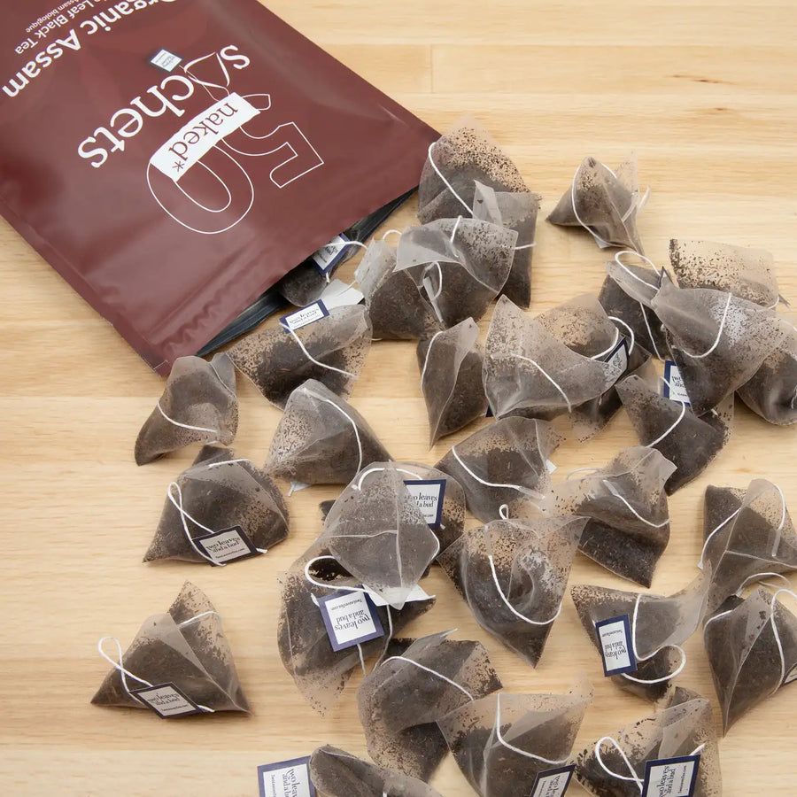 Organic Assam - 50 Naked Tea Sachets