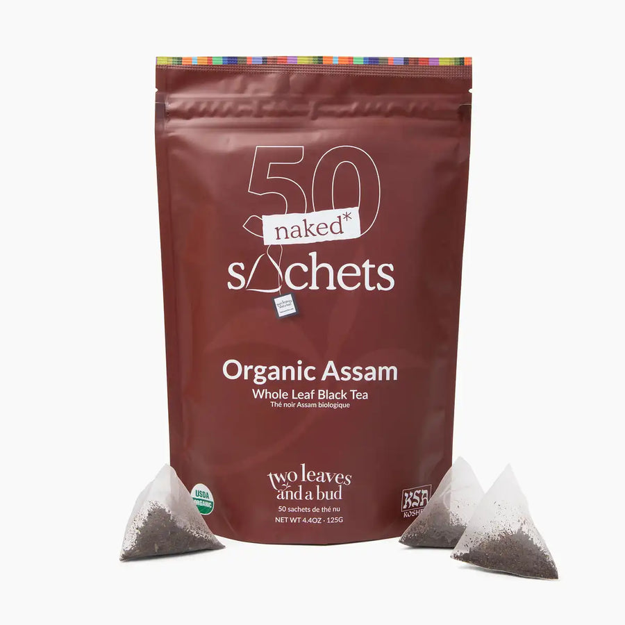Organic Assam - 50 Naked Tea Sachets
