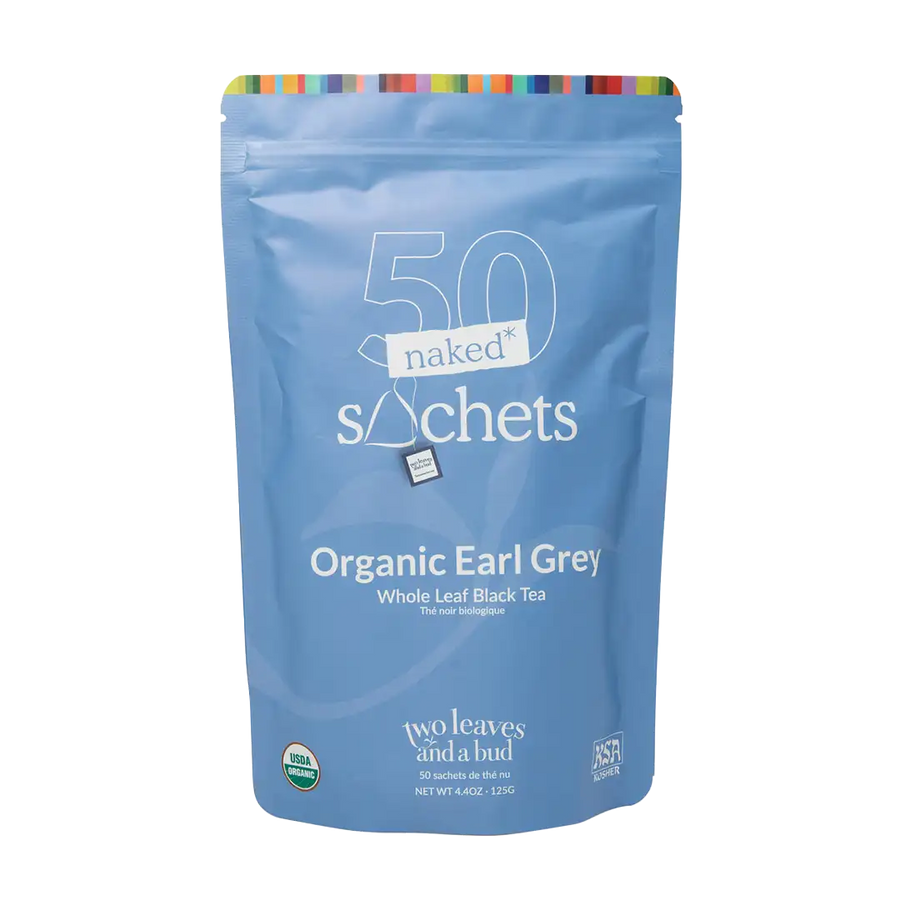 Organic Earl Grey - 50 Naked Tea Sachets