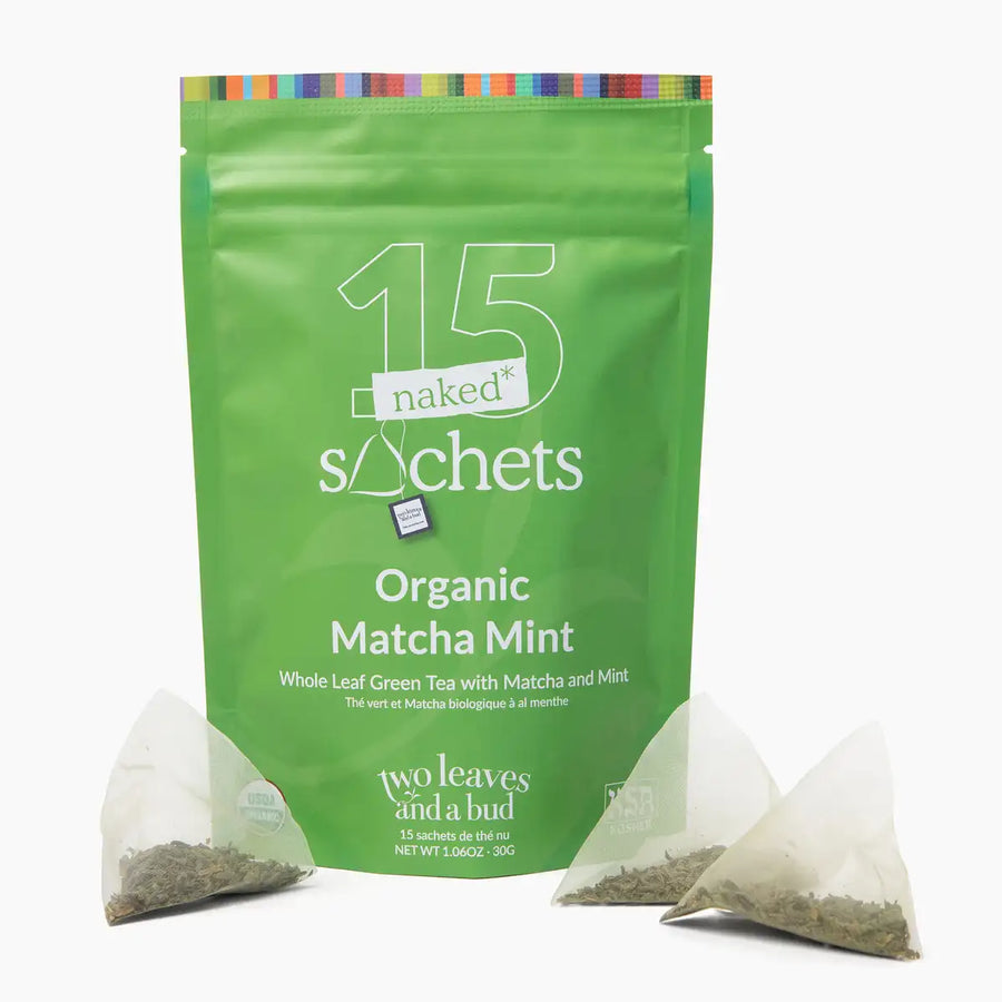 Organic Matcha Mint - 15 Naked Tea Sachets