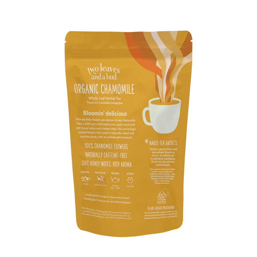 Organic Chamomile - 50 Naked Tea Sachets