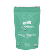 Organic Peppermint - 50 Naked Tea Sachets