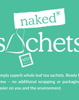 Organic Peppermint - 50 Naked Tea Sachets