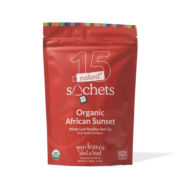 Organic African Sunset Tea - 15 Naked Tea SachetsFeatured Image