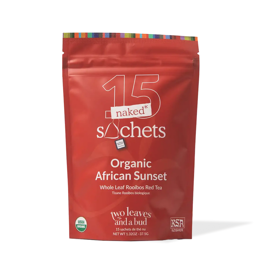 Organic African Sunset Tea - 15 Naked Tea Sachets