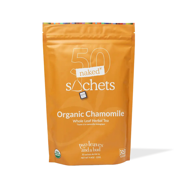 Organic Chamomile - 50 Naked Tea SachetsFeatured Image