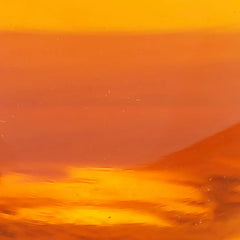 Abstract art with orange and red hues