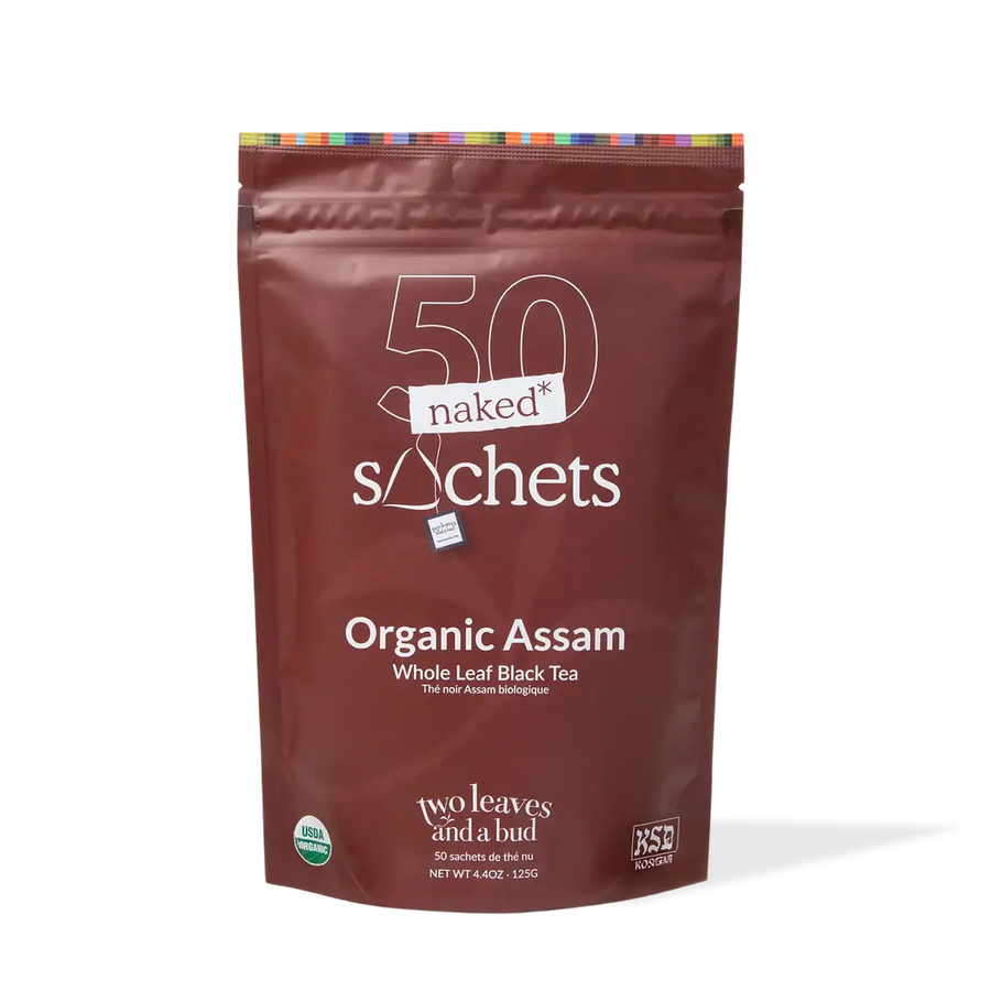 Organic Assam - 50 Naked Tea Sachets