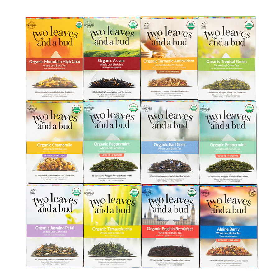 Two Leaves and a Bud Retail Box Starter Kit