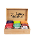 Classic Bamboo Tea Chest - Two Leaves and a Bud