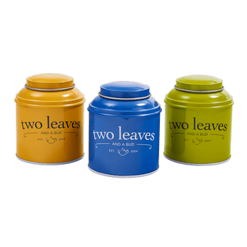 Two Leaves Tea Tins