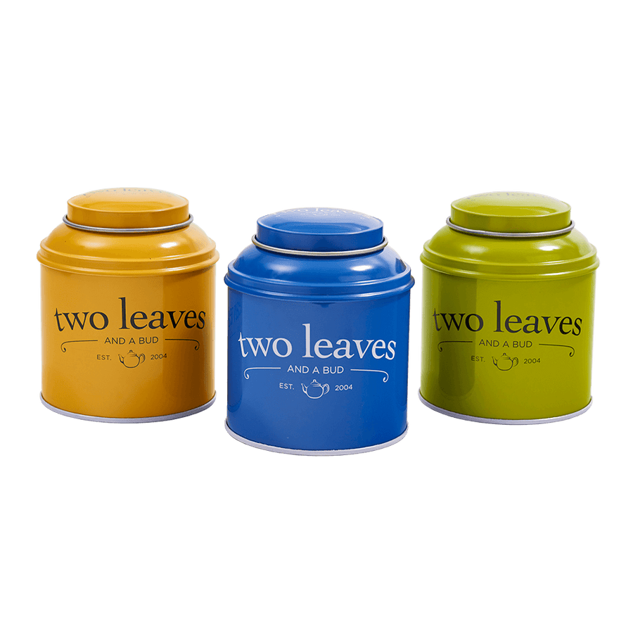 Two Leaves Tea Tins