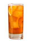 Organic Black Iced Tea Glass